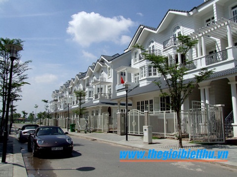 Khu biệt thự Saigon Pearl Villa